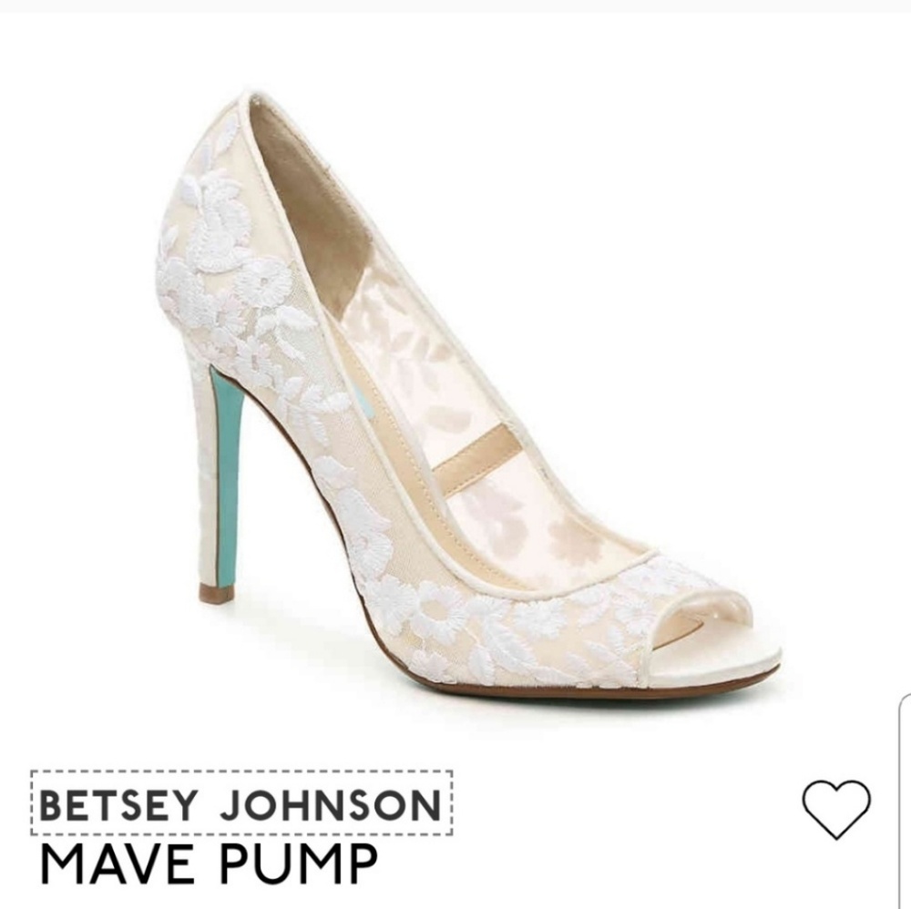 FLORAL-EMBROIDERED MESH PEEP-TOE HEELS